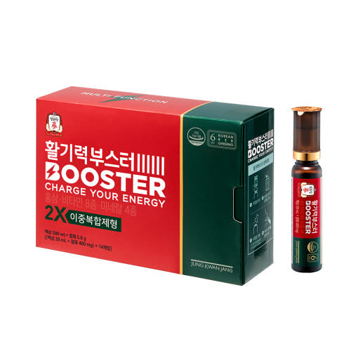Jung Kwan Jang Hwal Gi Ruk Korean Red Ginseng Tonic (14 × 20 ml + 14 tablets of 400 mg) — image 3