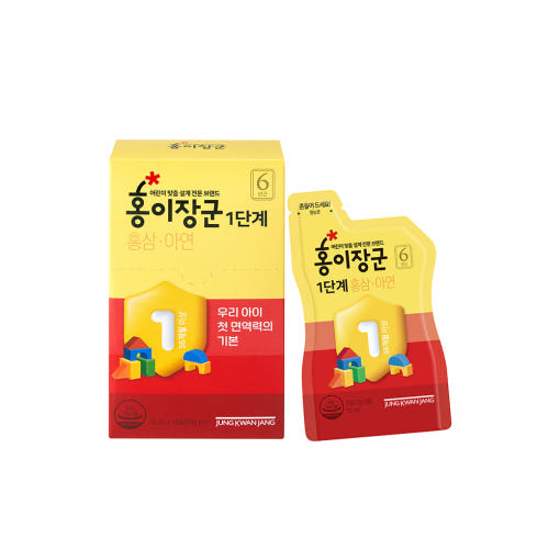 Jung Kwan Jang Kid Tonic Step 1, ages 3-4 (30 × 15 ml) — image 5