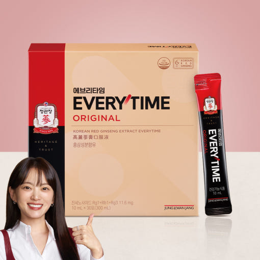 Jung Kwan Jang EveryTime — EveryTime Original box and stick with a person giving a thumbs-up.