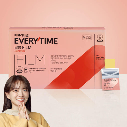 Jung Kwan Jang Korean Red Ginseng EveryTime Film (60 sheets × 260 mg) — image 5
