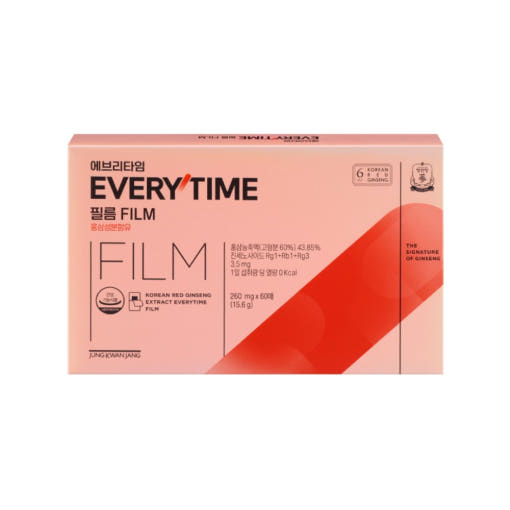Jung Kwan Jang Korean Red Ginseng EveryTime Film (60 sheets × 260 mg) — image 6