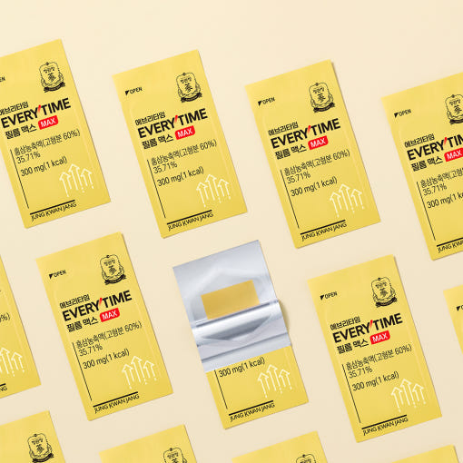 Jung Kwan Jang Korean Red Ginseng Extract EveryTime FILM MAX (45 sheets, 300 mg) — image 5