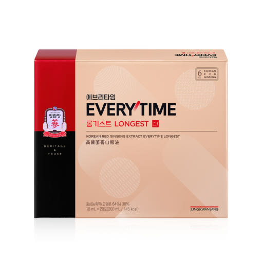 Jung Kwan Jang Korean Red Ginseng EveryTime Longest (20 sticks × 10 ml) — image 4