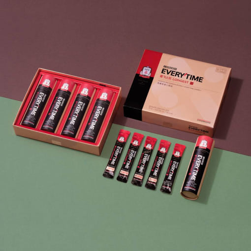 Jung Kwan Jang Korean Red Ginseng EveryTime Longest (20 sticks × 10 ml) — image 6