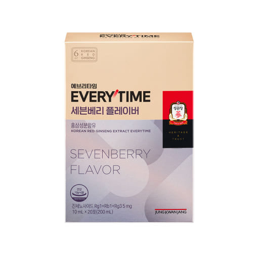 Jung Kwan Jang Korean Red Ginseng Extract EveryTime Sevenberry Flavour (20 sticks × 10 ml) — image 4
