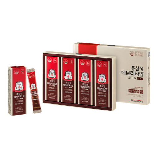 Jung Kwan Jang Korean Red Ginseng EveryTime Soft (20 sticks × 10 ml) — image 4