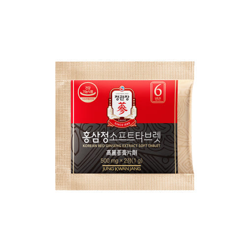 Jung Kwan Jang Korean Red Ginseng Extract Soft Tablet (60 tablets of 500 mg, 30 g) — image 4