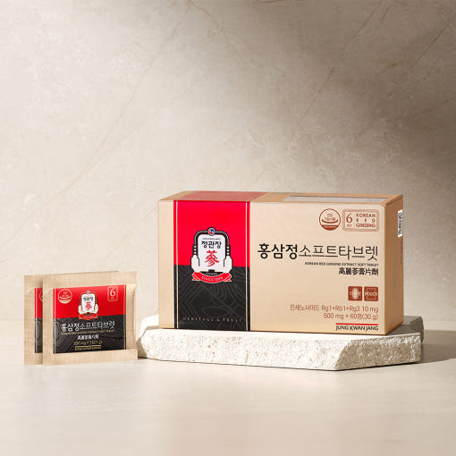 Jung Kwan Jang Korean Red Ginseng Extract Soft Tablet (60 tablets of 500 mg, 30 g) — image 6