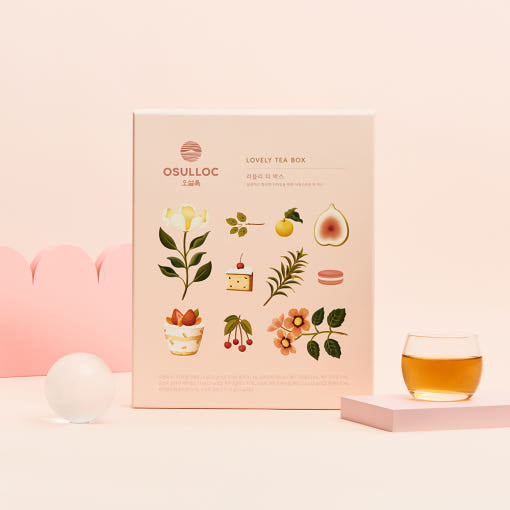 OSULLOC Lovely Tea Gift Box (12 tea bags, 4 flavours × 3) — image 2