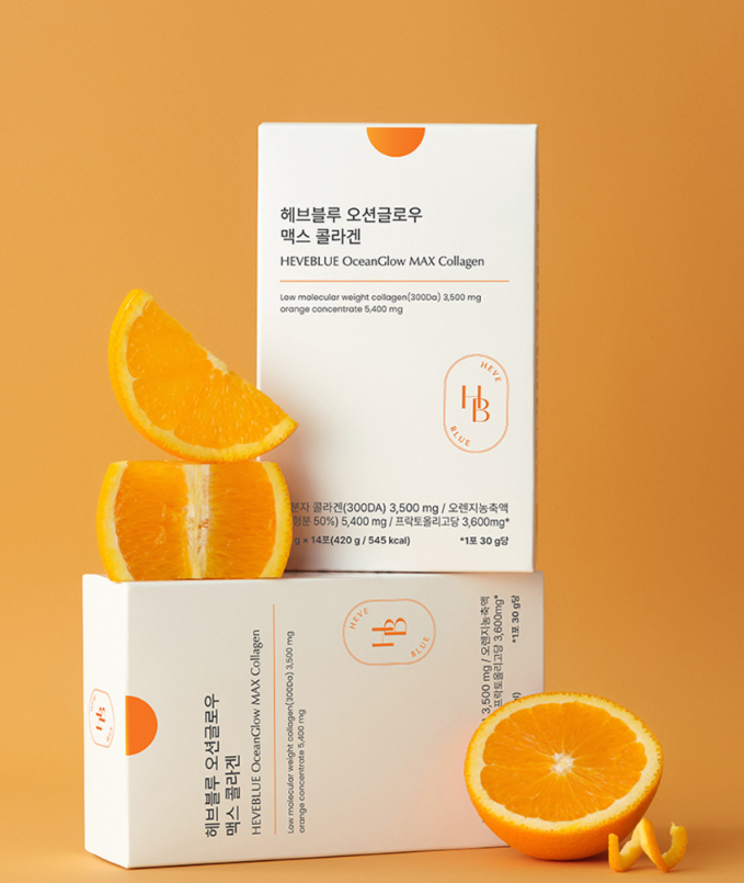 HEVEBLUE Ocean Glow Max Collagen Jelly (14 sticks) — image 3