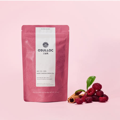 OSULLOC Berry Garden Green Tea (20 tea bags) — image 1