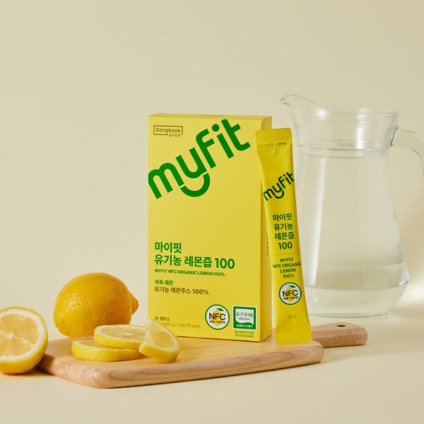 Dongkook Myfit Lemon Juice Sticks, Not From Concentrate (14 × 20 g) — image 1